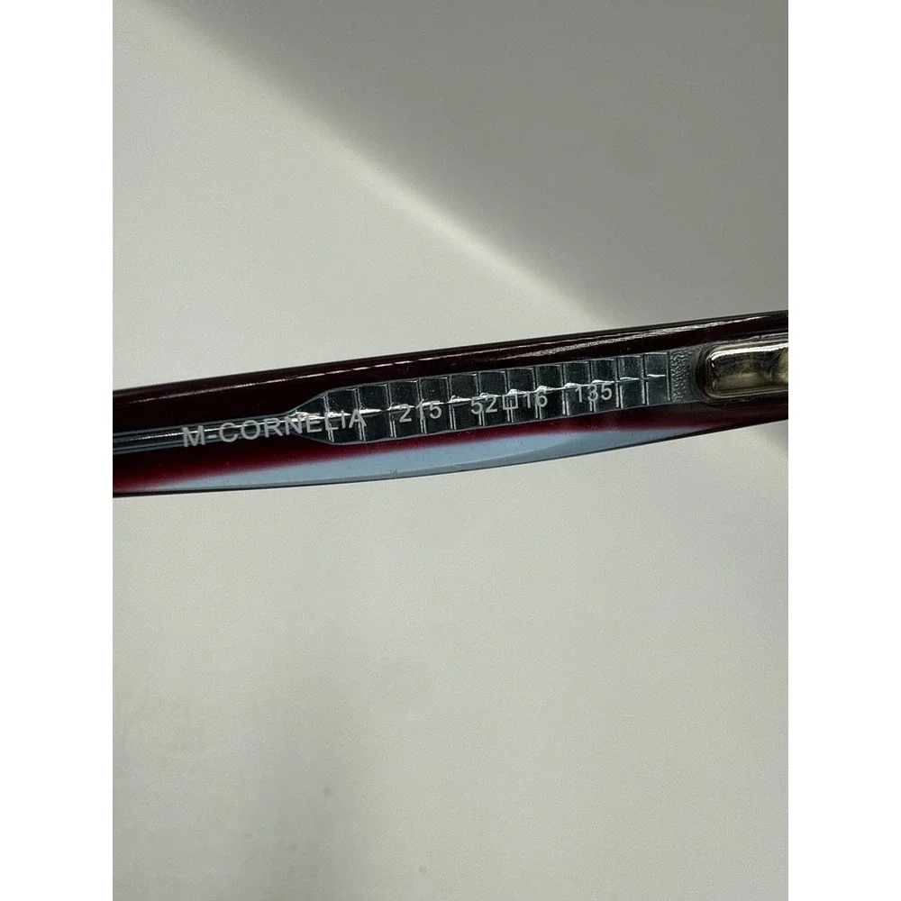 Marchon NYC M-CORNELIA 215 Tortoise Blue Eyeglasses Frames 52-16-135
